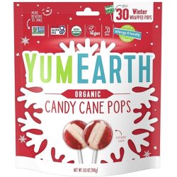 YumEarth Organic Candy Cane Lollipops